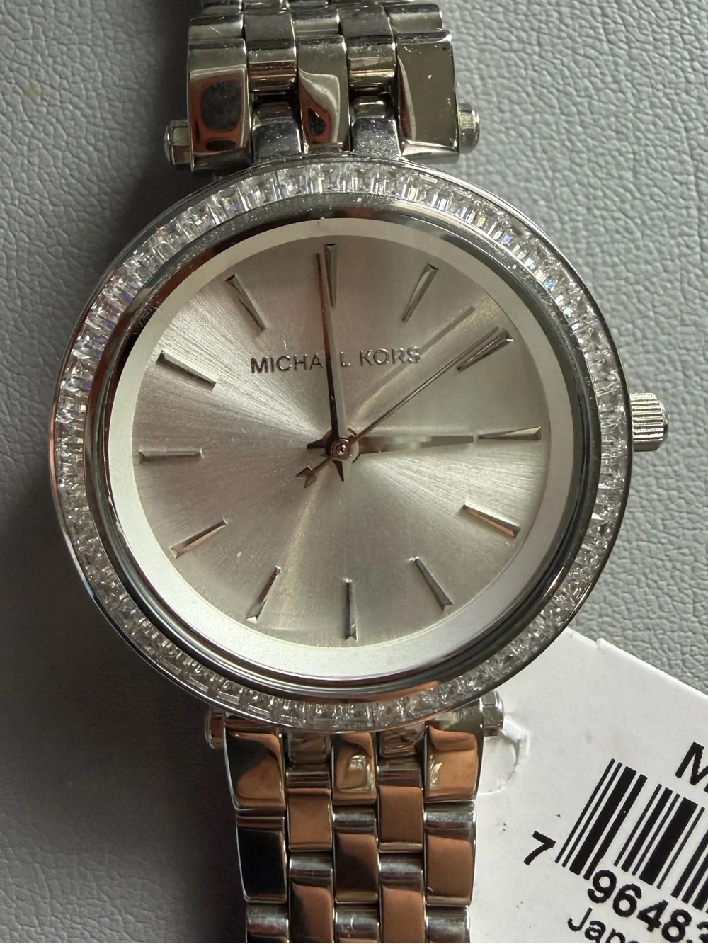 Michael Kors Mini Darci Silver-Tone Watch